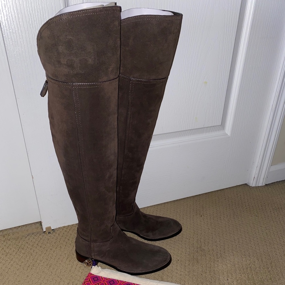 Tory Burch over the knee boots